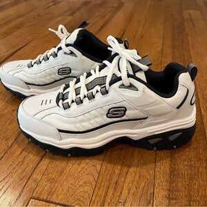 Skechers Sport Afterburn Men's Athletic Shoes White
Lace-Up 1301 Size 11 NWOT